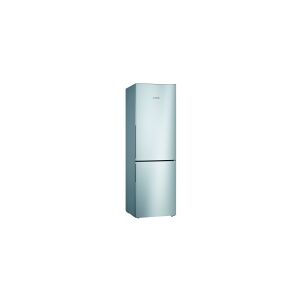 Bosch Serie   4 KGV36VLEAS - Køleskab/fryser - bund-fryser - bredde: 60 cm - dybde: 65 cm - højde: 186 cm - 308 liter - Klasse E - inox
