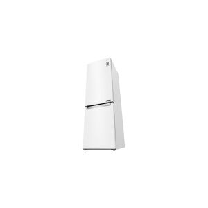 LG Electronics GBP31SWLZN LG Refrigerator GBP31SWLZN A++, Free standing, Combi, Height 186 cm, No Frost system, Fridge net capacity 247 L, Freezer net capacity 107 L, Display, 36 dB, White