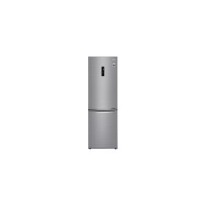 LG Electronics LG Refrigerator GBB71PZDMN A++, Free standing, Combi, Height 186 cm, No Frost system, Fridge net capacity 234 L, Freezer net capacity 107 L, Display, 36 dB, Silver