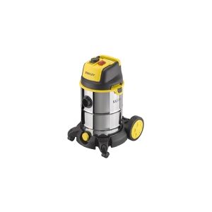 Stanley SXVC30XTDE, Tør&våd, Sort, Rustfrit stål, Gul, 36,5 l/s, 19 kPa, 5 m, 73,6 dB