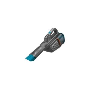 Black & Decker BHHV520BF-QW, Dry, Cyclonisk, Gulvtæppe, Hårdt gulv, Polstring, Mekanisk, Poseløs, Blå, Sølv, Titanium