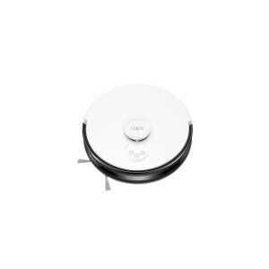 TP-Link Tapo RV30, Poseløs, Sort, Grå, Hvid, Rund, 3 hjul, 0,4 L, 57 dB