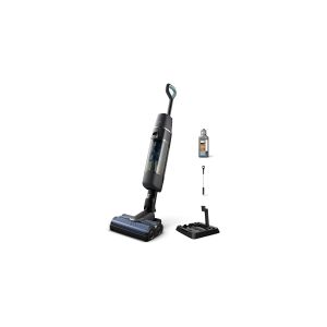 Philips AquaTrio Cordless XW7110/01 Ledningsfri våd- og tørstøvsuger i 7000-serien, Stick vakuum, Poseløs, Champagne, Grå, 0,67 L, 0,6 L, Tør&våd