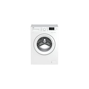 Beko WML71634ST1 - Vaskemaskine - bredde: 60 cm - dybde: 59 cm - højde: 84 cm - frontbetjening - 7 kg - 1600 rpm - hvid