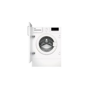 Beko WITC7612B0W - Vaskemaskine - bredde: 60 cm - dybde: 55 cm - højde: 82 cm - frontbetjening - 55 liter - 7 kg - 1200 rpm - hvid