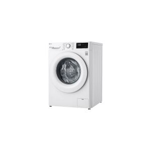 LG Electronics LG F14WM8LN0E - Vaskemaskine - bredde: 60 cm - dybde: 56.5 cm - højde: 85 cm - frontbetjening - 59 liter - 8 kg - 1400 rpm - hvid