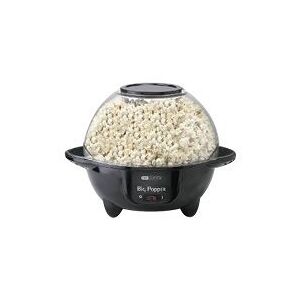 OBH Nordica Big Popper 6398 - Popcorn-maskine - 4.5 liter - 1 kW - sort