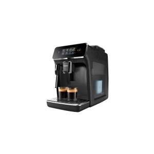 Philips Series 2200 EP2221 - Automatisk kaffemaskine med capuccinatore - 15 bar - blank sort