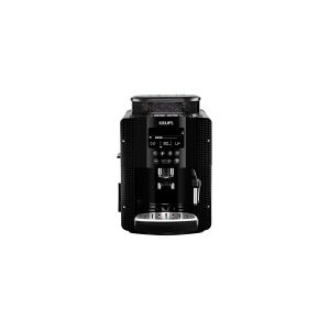 Krups EA8150, Espressomaskine, 1,7 L, Kaffebønner, Malet kaffe, Indbygget kværn, 1450 W, Sort