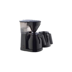 Melitta 1023-06, Dråbe kaffemaskine, Malet kaffe, 1050 W, Sort