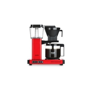 Moccamaster KBG 741 AO, Dråbe kaffemaskine, 1,25 L, Malet kaffe, Rød