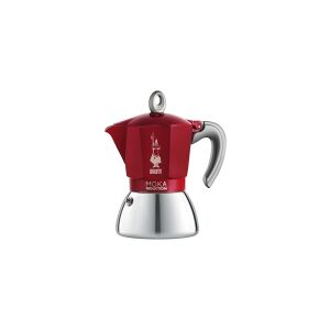 BIALETTI MOKA INDUCTION RØD 2 KOP EDITION 2.0