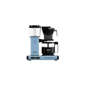 Moccamaster KBG Select Blue, Dråbe kaffemaskine, 1,25 L, Malet kaffe, 1520 W, Sort, Blå