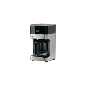 Braun PurAroma 7 KF 7120 - Kaffemaskine - 12 kopper - rustfrit stål/sort