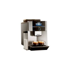 Siemens EQ.9 plus connect s500 TI9558X1DE - Automatisk kaffemaskine med capuccinatore - 19 bar - rustfrit stål