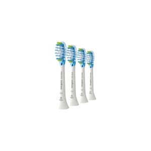 Philips Sonicare C3 Premium HX9044 Plaque Control - Ekstra tandbørstehoved - til tandbørste - hvid (pakke med 4)