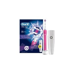 Oral-B Pro 750 Pink + Travel case