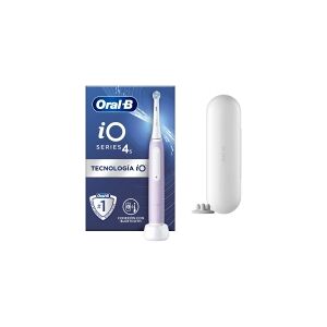 Braun Oral-B iO 4S - Voksen - Vibrerende tandbørste - Daglig pleje - Følsom - Superfølsom - Til hvide tænder - Lavendel - Rund - Genopladelig (414889)