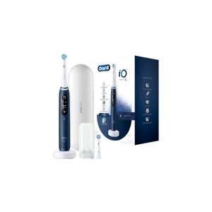 Braun Oral-B iO Series 7N Sapphire Blue, Voksen, Vibrerende tandbørste, Daglig pleje, Dyb rensning, Gum pleje, Sensitiv, Blegning, Blå, Rund, Batteri