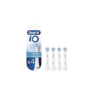 Oral-B Toothbrush Oral-B Tooth Heads iO Ultimate Clean Heads, For Adults, The number of brush heads includes 4, White