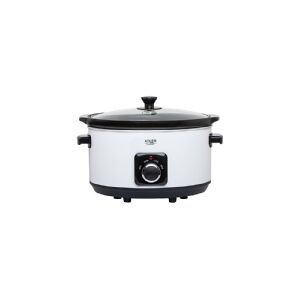 Adler AD 6413r Slow cooker, 5.8L, White Adler