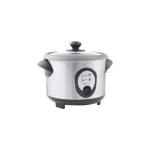 OBH Nordica Rice Cooker Inox - Riskoger - 1.8 liter - 400 W - grå/rustfrit stål