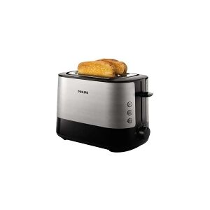 Philips Viva Collection HD2637 - Brødrister - 2 skive - 2 Holdere - sort