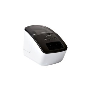 Brother QL-700 - Etiketprinter - direkte termisk - Rulle (6,2 cm) - 300 dpi - op til 150 mm/sek. - USB - skærer