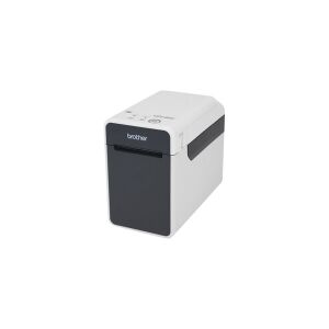 Brother TD-2130N - Etiketprinter - direkte termisk - Rulle (6,3 cm) - 300 dpi - op til 152.4 mm/sek. - USB 2.0, LAN, seriel, USB vært - skærer