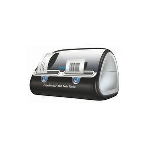 DYMO LabelWriter 450 Twin Turbo - Etiketprinter - direkte termisk - Rulle (6,2 cm) - 600 x 300 dpi - op til 71 etiketter/min. - kapacitet: 2 ruller - USB