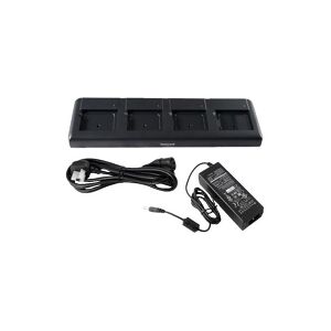 Honeywell Quad Battery Charger - Batterioplader - output-stikforbindelser: 4 - Europa - for P/N: 50134176-001