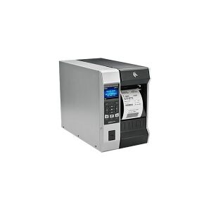 Zebra Technologies Zebra ZT610 - Etiketprinter - direkte termisk/termisk overførsel - Rulle (10,8 cm) - 203 dpi - op til 356 mm/sek. - USB, seriel, Gigabit LAN, USB vært, NFC, Bluetooth 4.0 - skræller med foringsgenoptræk