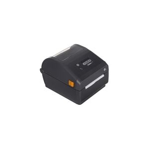 Zebra Technologies Zebra ZD421d - Etiketprinter - direkte termisk - Rulle (10,8 cm) - 203 dpi - op til 152 mm/sek. - USB 2.0, LAN, USB vært - grå