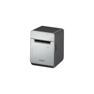 Epson TM L100 (111) - Kvitteringsprinter - termisk linje - Rulle (8 cm) - 203 x 203 dpi - op til 170 mm/sek. - USB 2.0, Gigabit LAN, USB 2.0 vært - sort