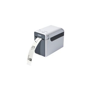 Brother TD-2130NHC - Etiketprinter - direkte termisk - Rulle (6,3 cm) - 300 x 300 dpi - op til 152.4 mm/sek. - USB 2.0, LAN, seriel, USB vært