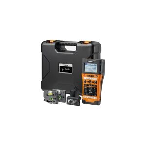 Brother P-Touch PT-E550WVP - Etikettemaskine - S/H - termo transfer - Rulle (2,4 cm) - 180 x 180 dpi - op til 30 mm/sek. - USB 2.0, Wi-Fi(n) - skærer - 7 skrivelinier