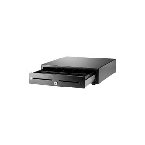 HP Standard Duty Cash Drawer - Elektronisk pengeskuffe - sort - for Engage Flex Mini Retail System  Engage One  RP9 G1 Retail System