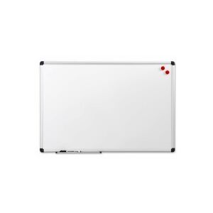 Naga Whiteboard 90x60 cm magnetisk med aluminiumsramme inkl. 1 marker og 2 magneter
