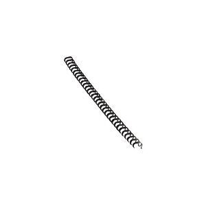 Spiralrygge Fellowes 3:1 wire 6 mm sort til 2-35 ark - (100 stk.)