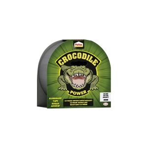 Pattex Crocodile Power Tape sølv 48mm X 30m til professionelle