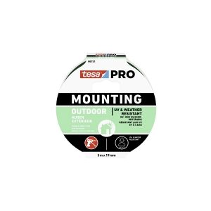 tesa Mounting PRO Outdoor 66751-00001-00 Monteringsbånd Transparent (L x B) 5 m x 19 mm 1 stk