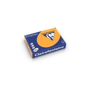 Clairefontaine Farvet papir Trophée, A4, 80g, orange 1878, pakke a 500 ark