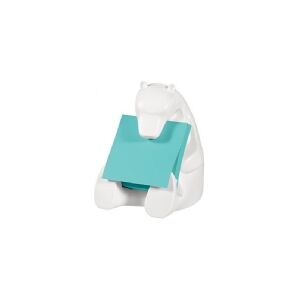 Post-It Pop-up Note Dispenser for 3 in x 3 in Notes, Bear design, White, 1 stk, 50 ark