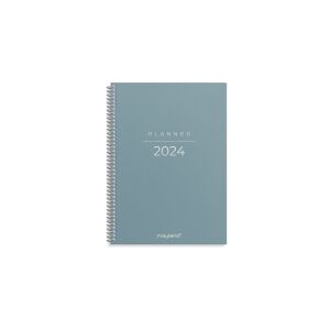 Mayland-Burde A/S Ugekalender A5 med tekstilpræg højformat 2024