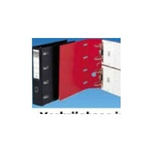 Elba Lever Arch File with 2 Mechanisms Rado 75mm, PVC Red, A4, PVC, Rød, 500 ark, 75 mm, 318 mm