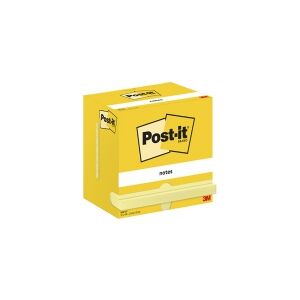 3M Post-it blok Canarygul 655 76x127mm 12blk/pak