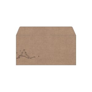 Sigel DU253, DL (110 x 220 mm), Beige, Sort, Papir, 100 g/m², Tyskland, PEFC