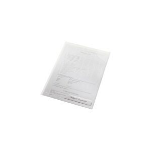 Leitz CombiFile - L-formet mappe - for A4 - kapacitet: 40 ark - klar (pakke med 5) - for P/N: 10470037, 10470045, 45630025, 45630037, 45630045, 46080