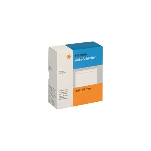 HERMA - Hvid - 80 x 130 mm 500 etikette(r) adresseetiketter