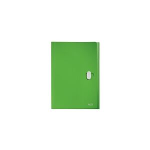 Leitz Recycle - Udvidende fil - 5 rum - 5 dele - præ-trykt: 1-5 - for A4 - kapacitet: 250 ark - med faneblade - grøn